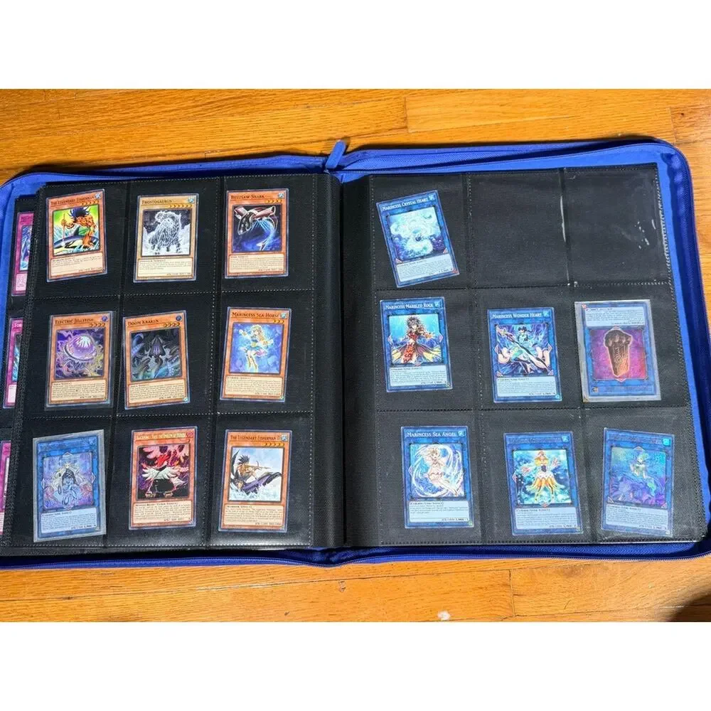 Yu-Gi-Oh! TCG Card Collection Binder Lot Marincess Shark WATER 100+ Cards